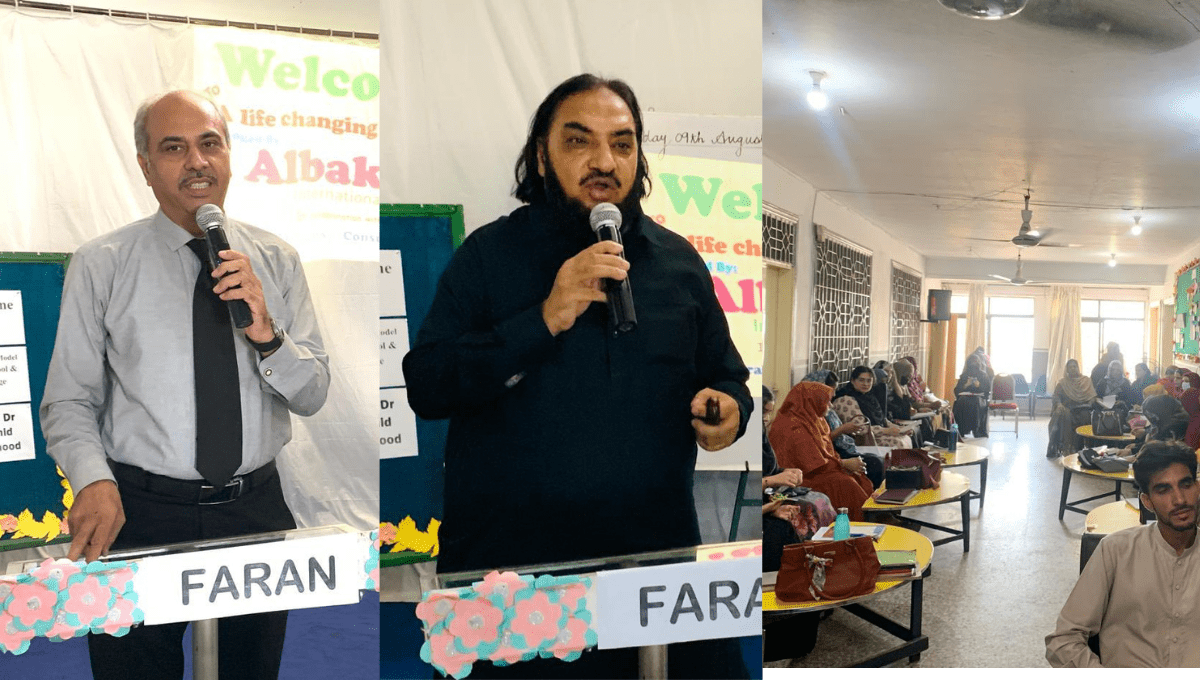 A six-day teachers’ training workshop was organized under the supervision of Faran…